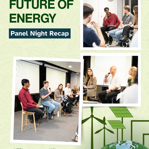 The Future of Energy: Panel Night Wrap-Up