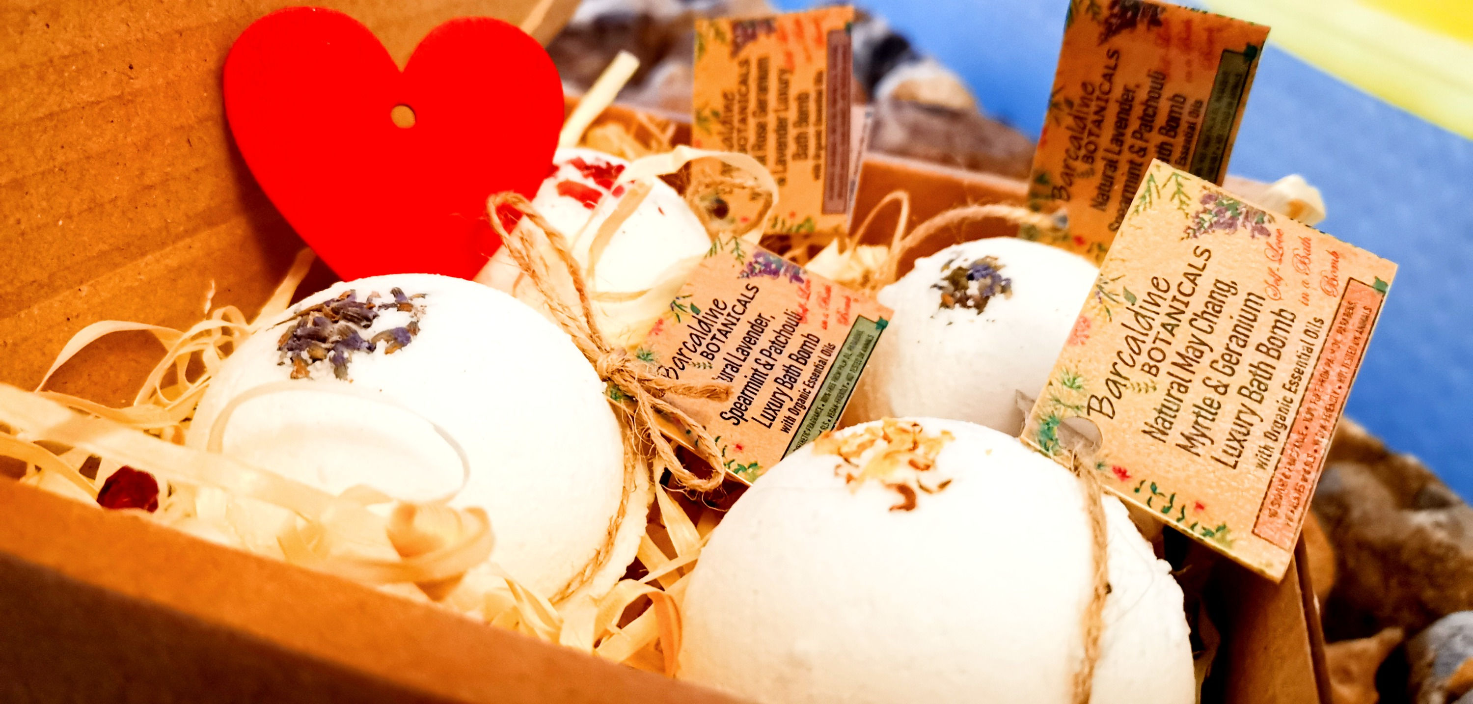 Natural Bath Bomb Gift Set