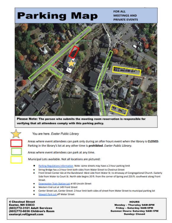 Parking Instructions