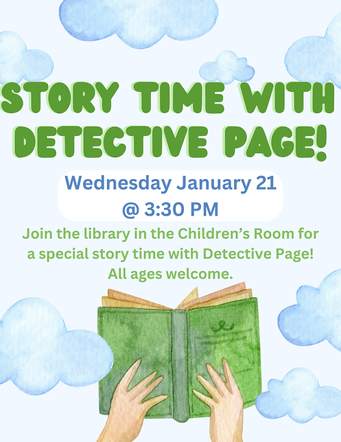 2026 - Children's Room - January Story Time with Detective Page.png
