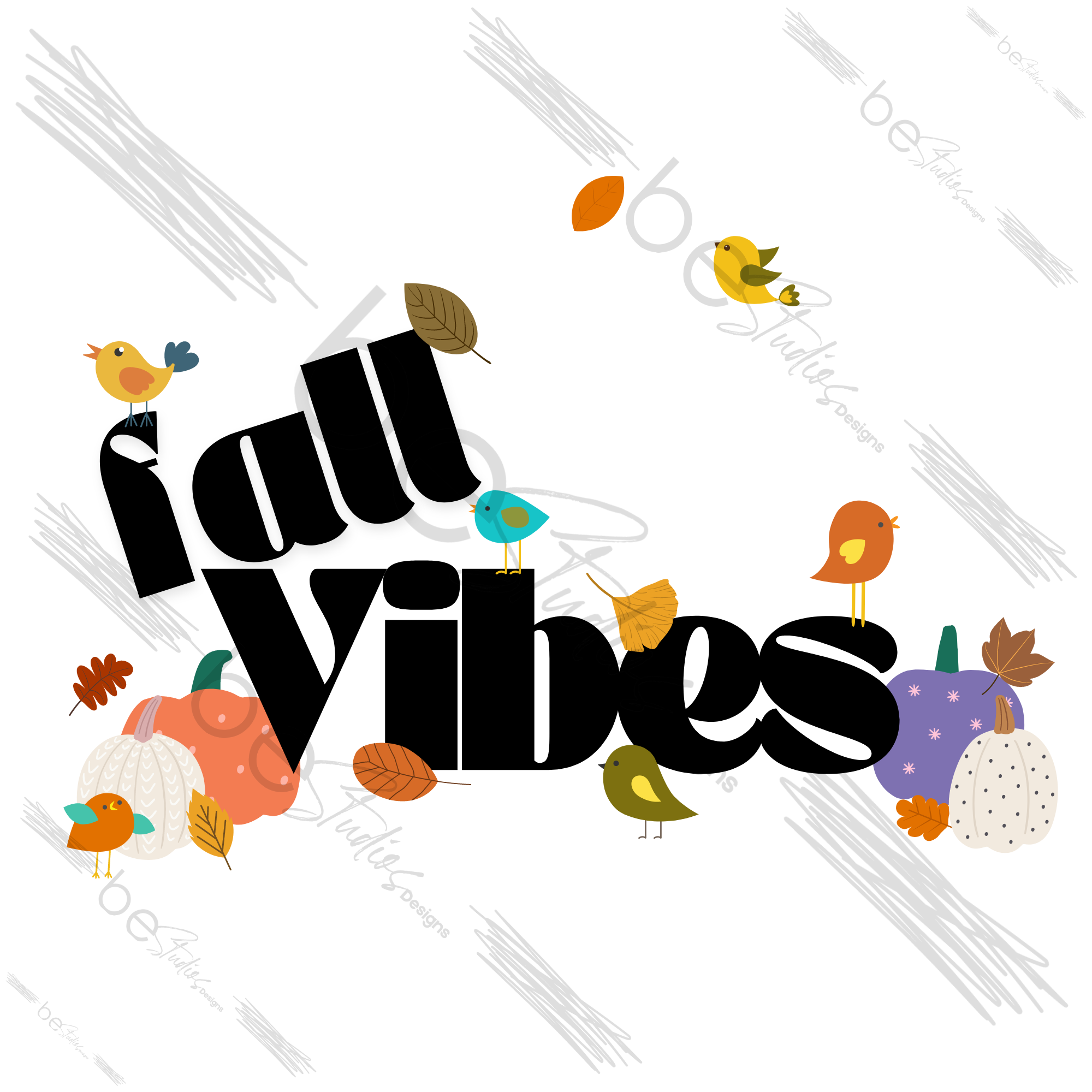 Fall Vibes Digital Design