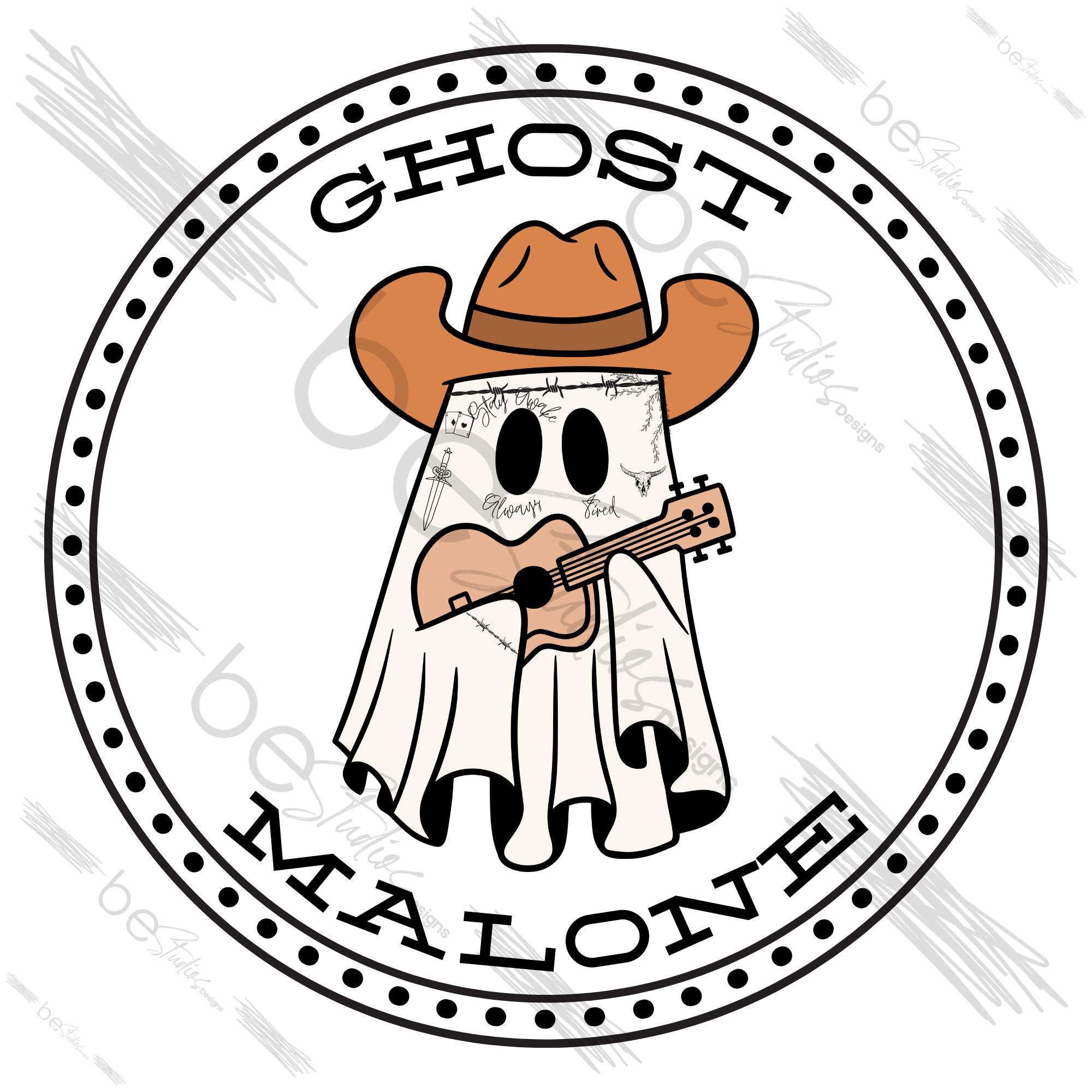 Ghost Malone Digital Design