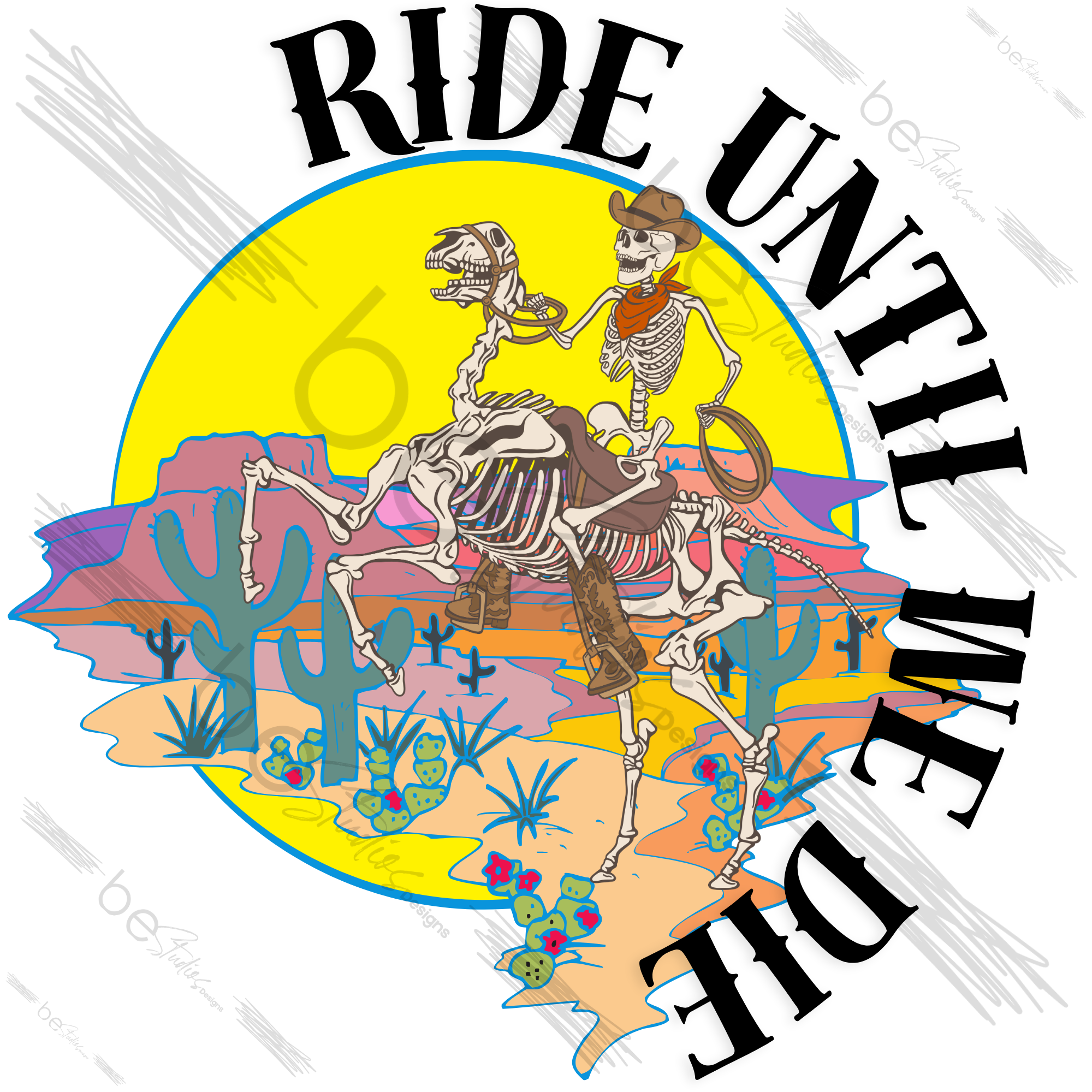 Ride Until We Die 3 Digital Design