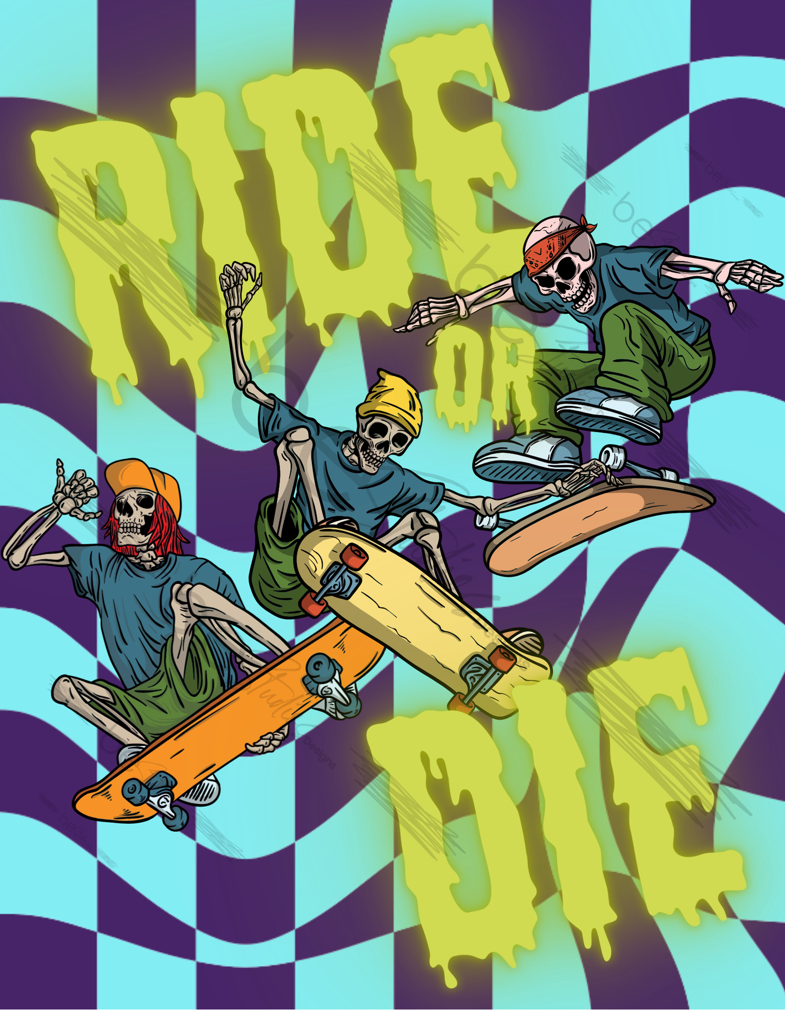 Ride Or Die Digital Design