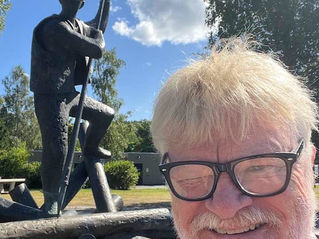 William besøkte Eidsvoll sentrum.