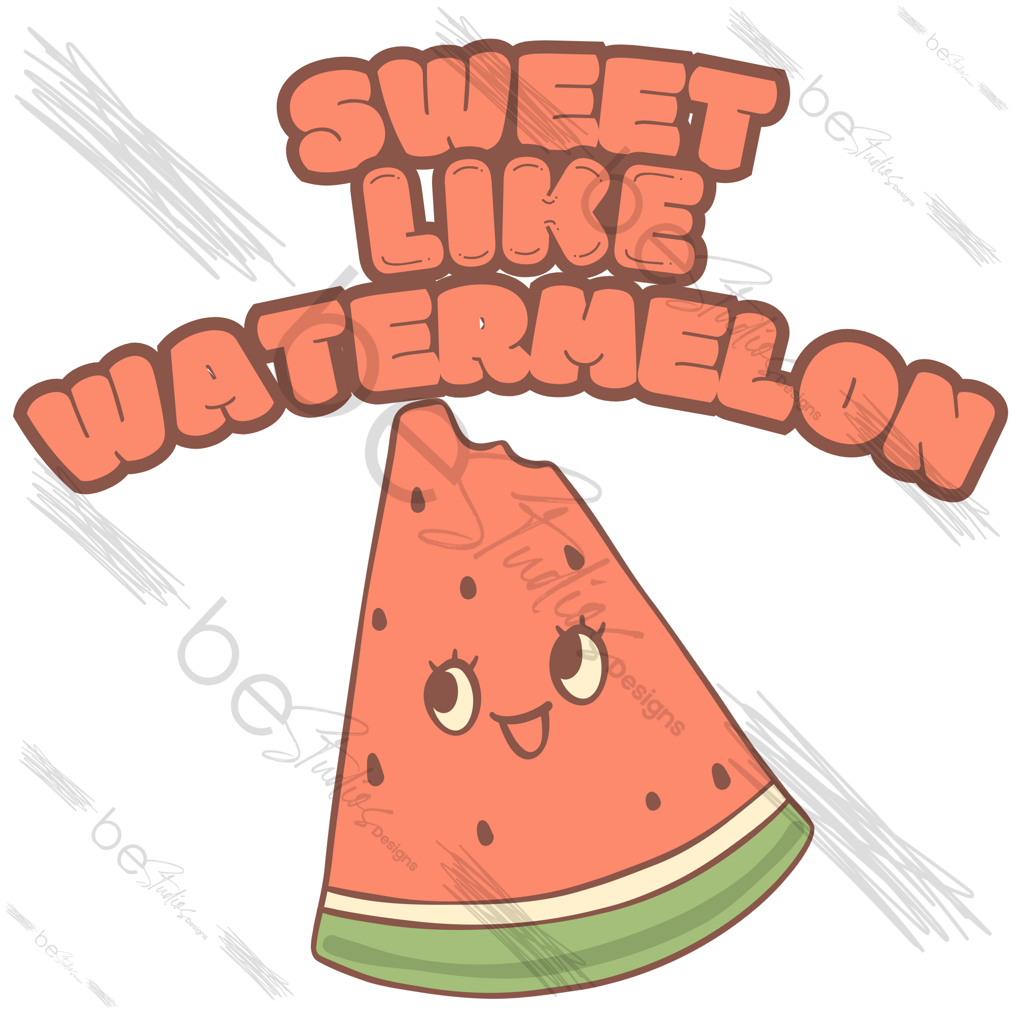 Sweet Like Watermelon Digital Design