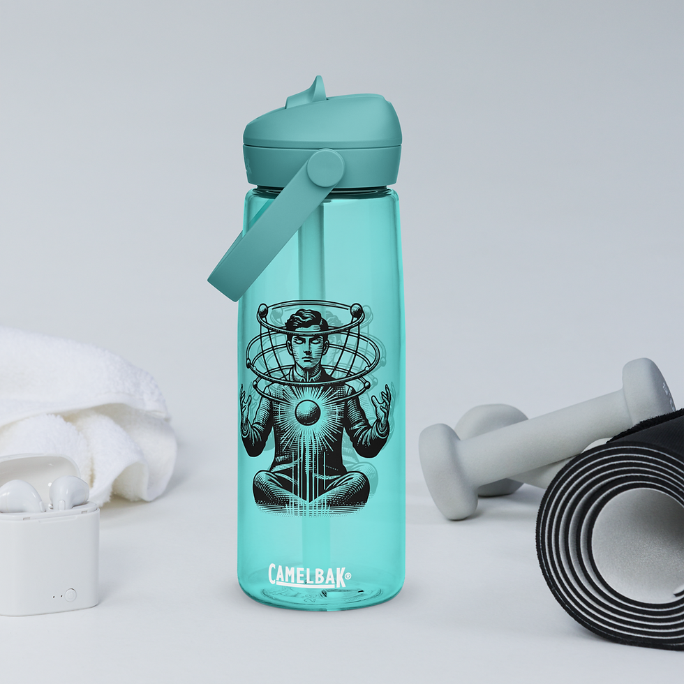 Thumbnail: Mesmer Man Flip Straw Water Bottle