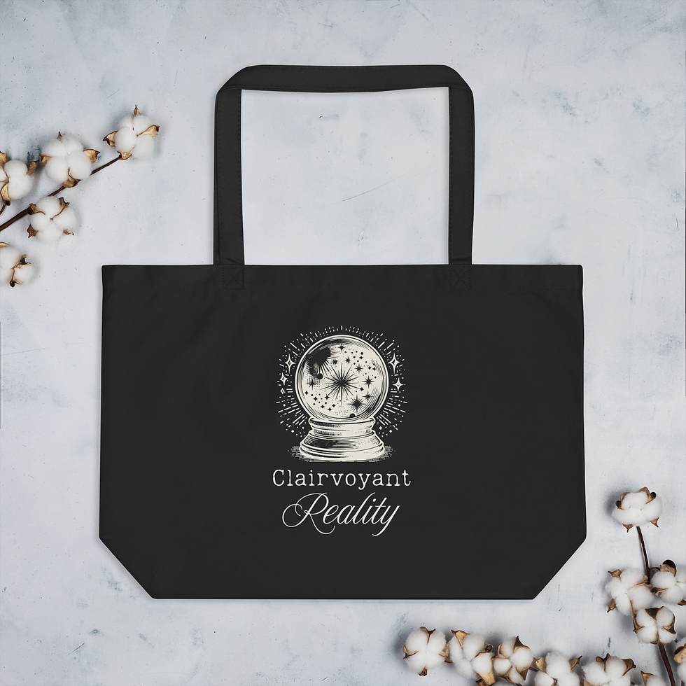 Thumbnail: Clairvoyant Large Organic Tote Bag