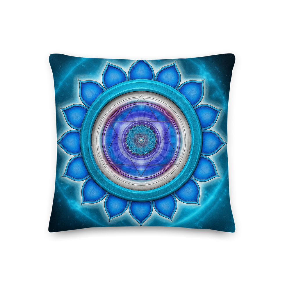 Thumbnail: Throat Chakra Pillow (Vishuddha)
