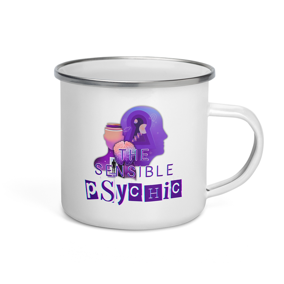 Thumbnail: Sensible Psychic Enamel Mug