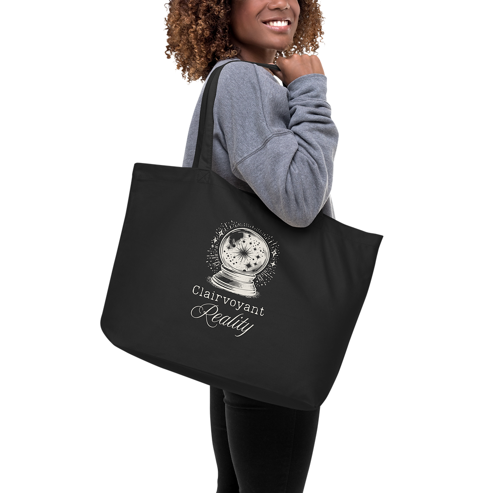 Thumbnail: Clairvoyant Large Organic Tote Bag