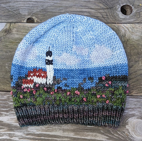 Maine Beanie Pattern | NancyBatesDesigns