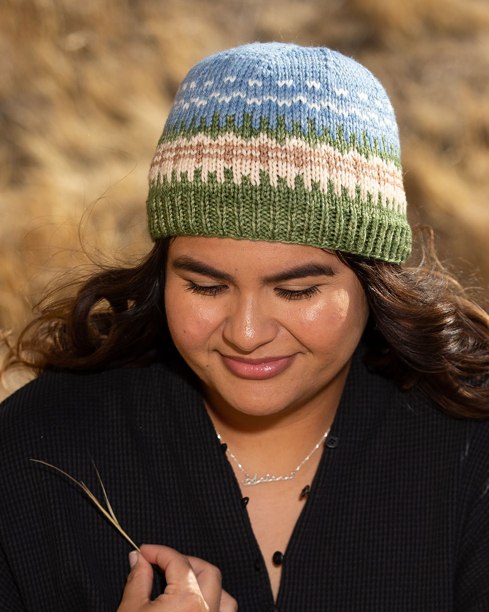 Thumbnail: Indiana Dunes Beanie Pattern