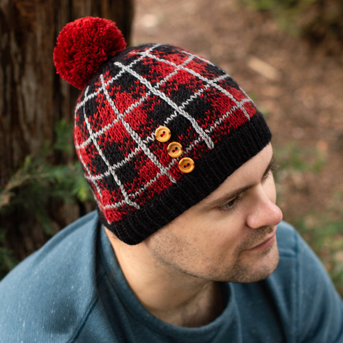 The Lumberjack Beanie Pattern | NancyBatesDesigns