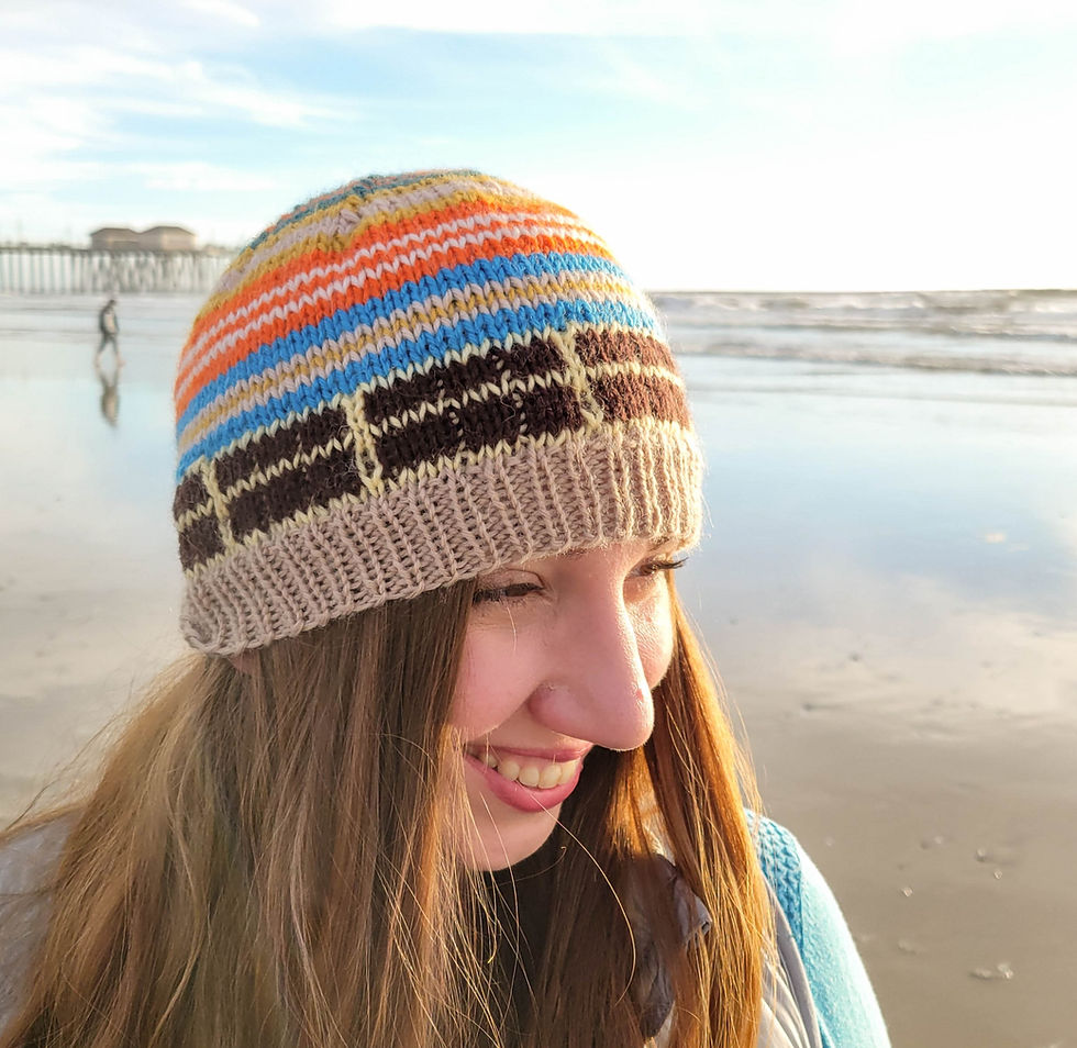 Thumbnail: SoCal Surf Beanie Pattern