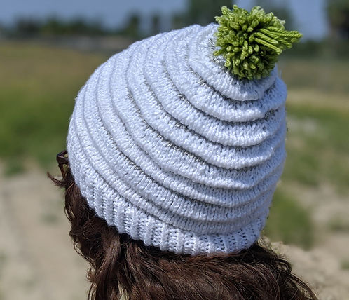 White Sands Beanie Pattern | NancyBatesDesigns