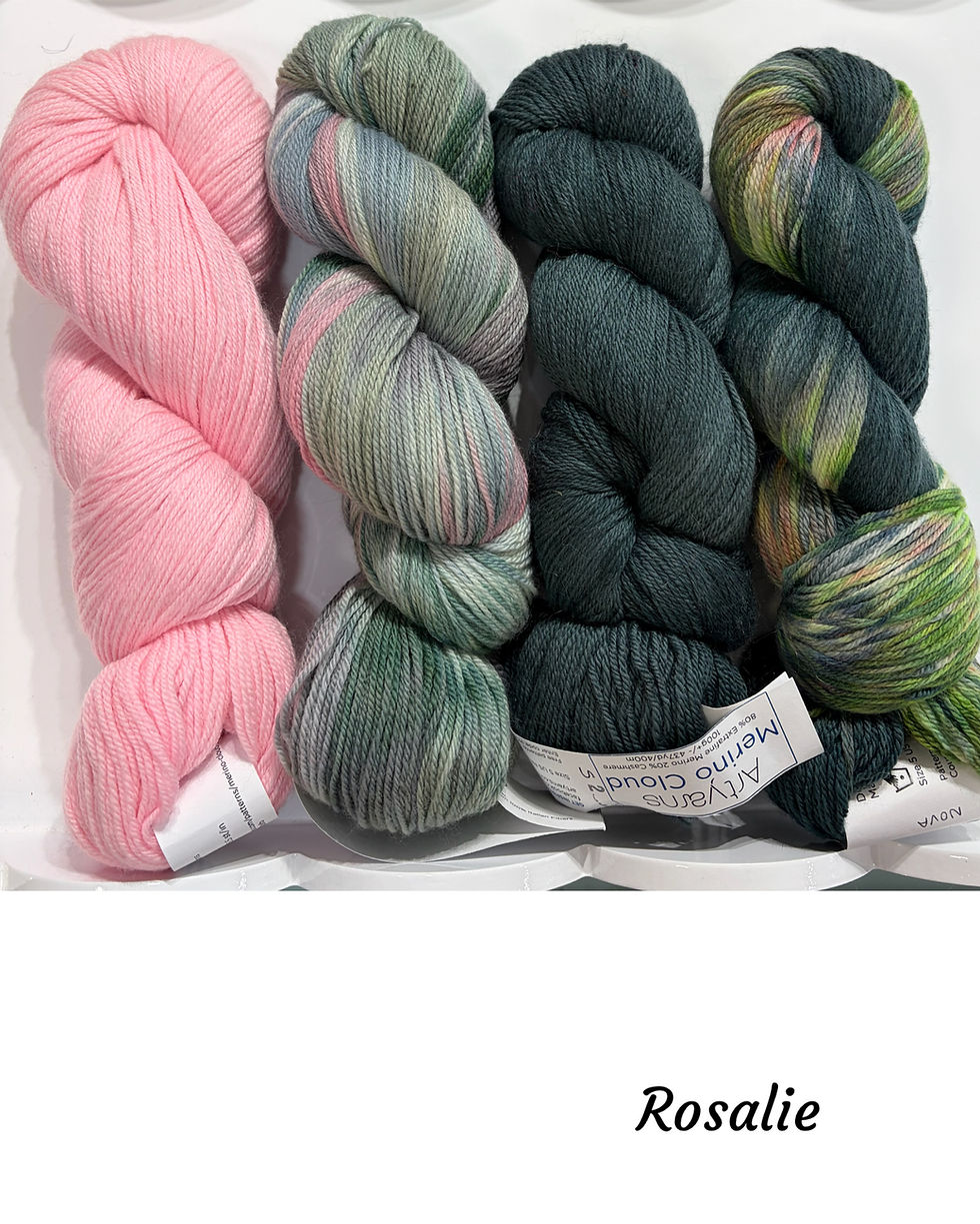 Miniature : Artyarns Chevron Kits, group B