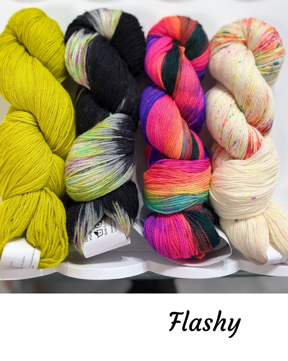 Miniature : Artyarns Chevron Kits, group B