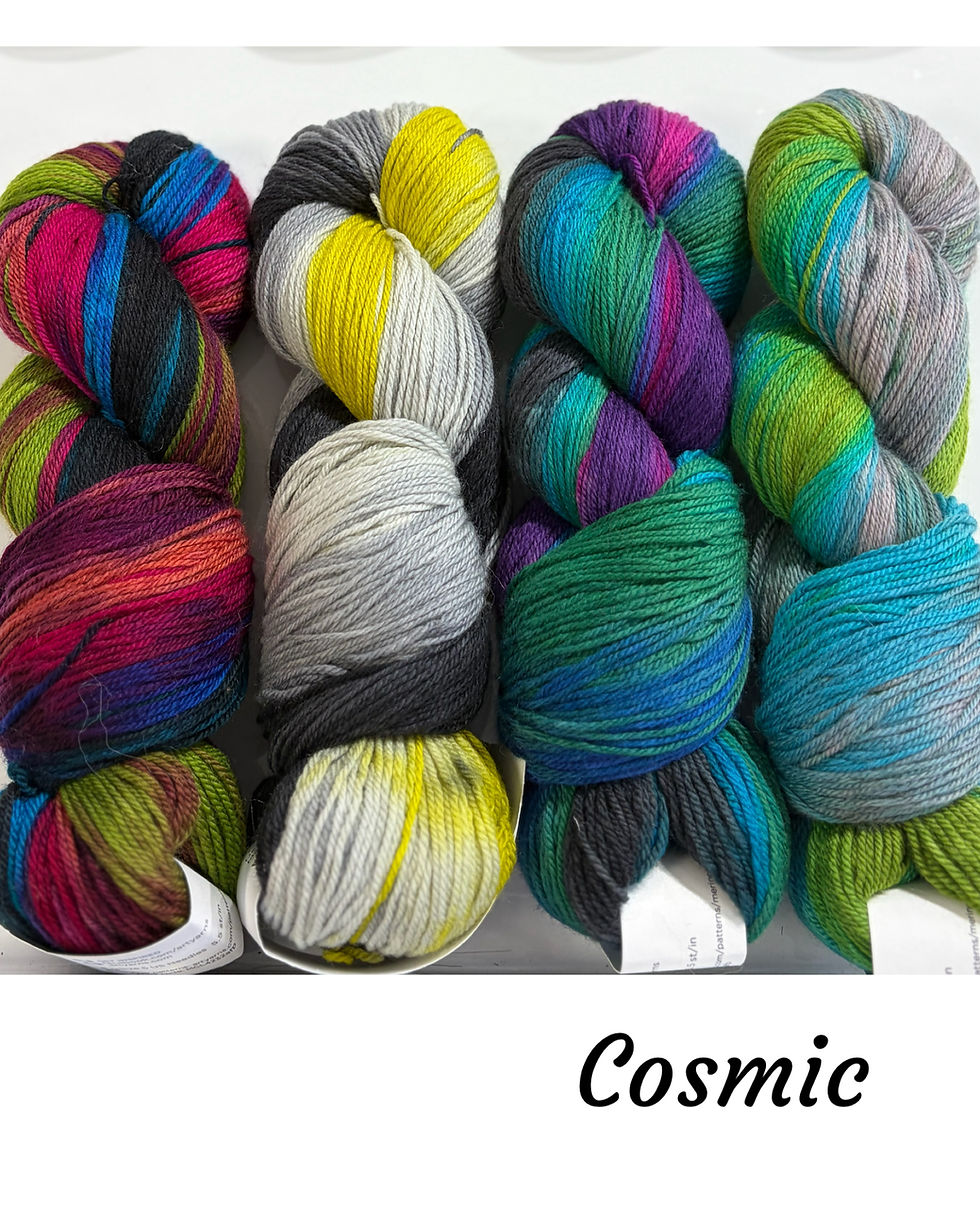 Miniature : Artyarns Chevron Kits, group A