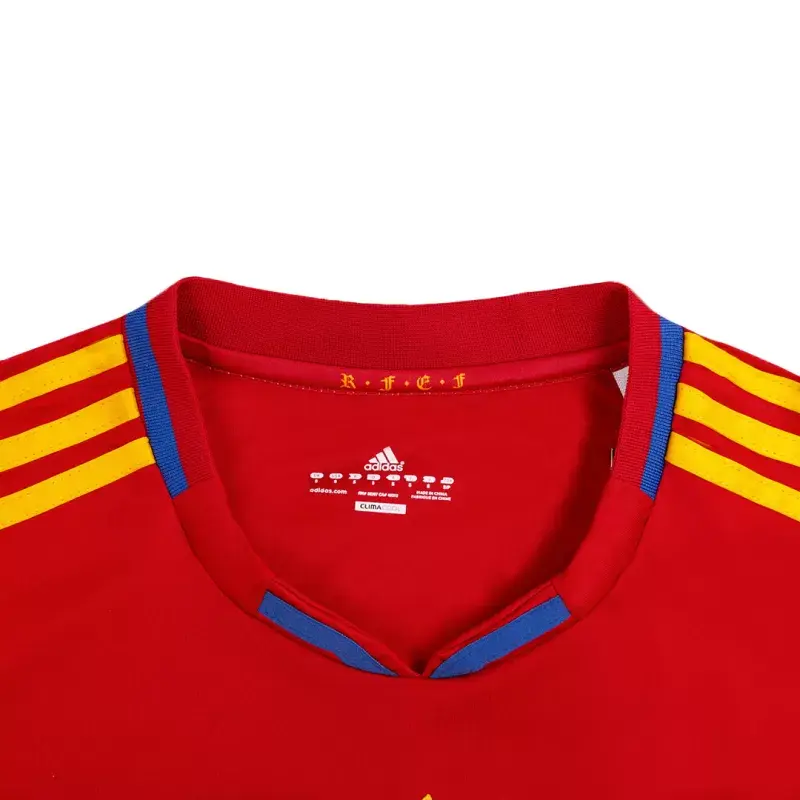 Miniatura: Men's Retro 2010 World Cup Spain Home Soccer Jersey Shirt