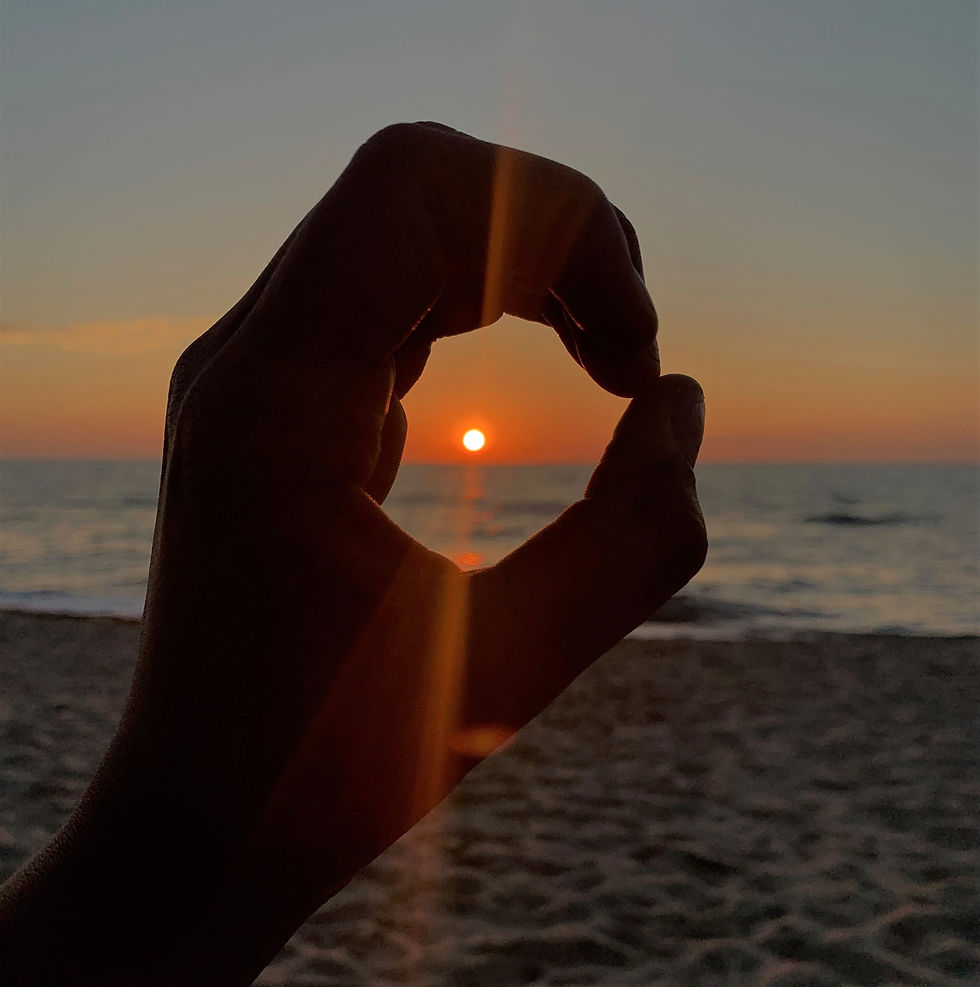Soleil entre les mains