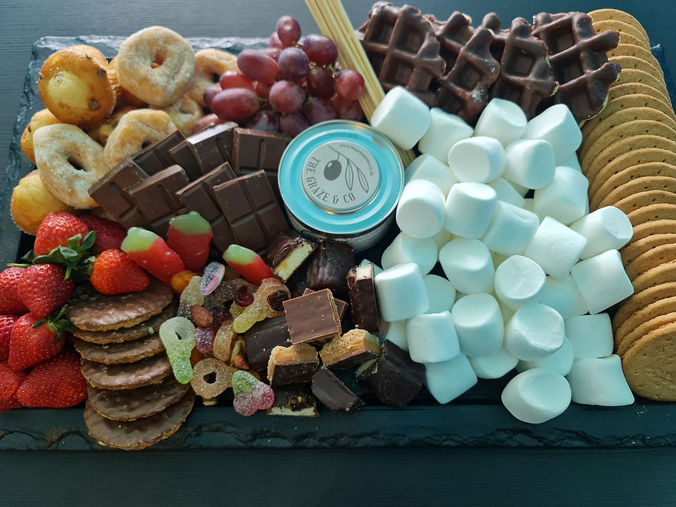 The S'mores grazing board