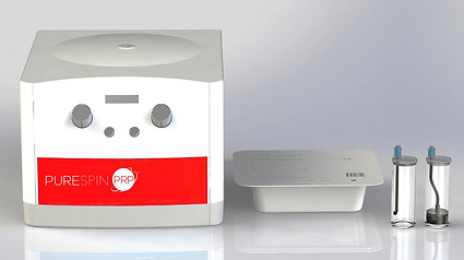 PureSpinâ„¢ PRP system for separating platelet-rich plasma