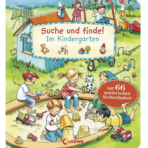 Suche und finde! - Im Kindergarten (Comic | Loewe Verlag) | What's Up Jonny