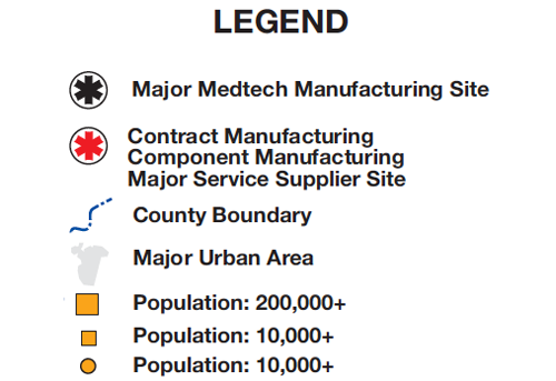 Thumbnail: British Medtech – Major Medtech Manufacturing Map