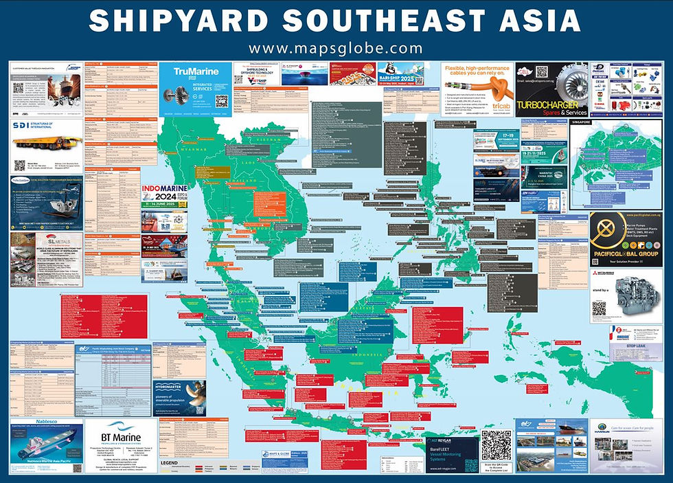 2025 ADV Map : Shipyard - Southeast Asia