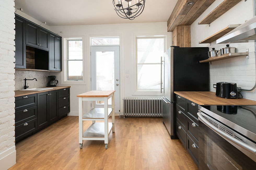Rénovation cuisine contemporaine