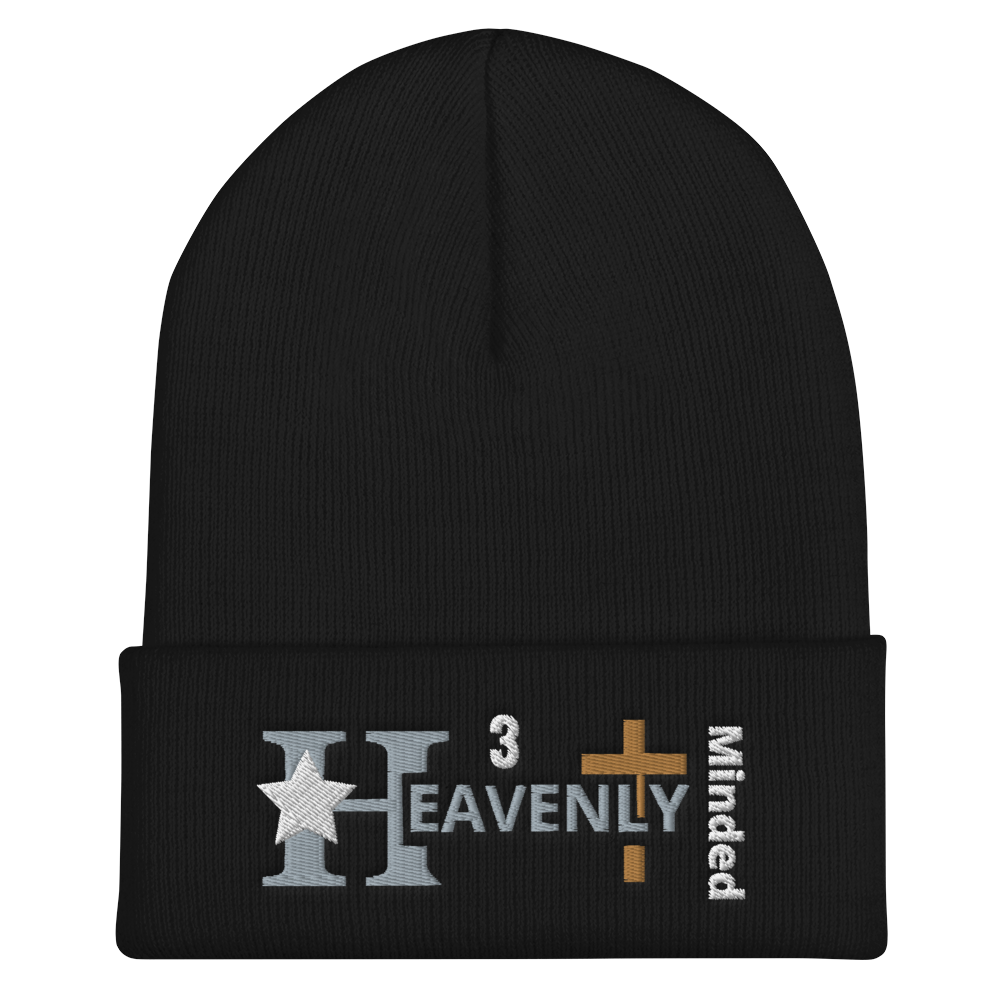 Heavenly Minded - Cuffed Beanie Revised 
