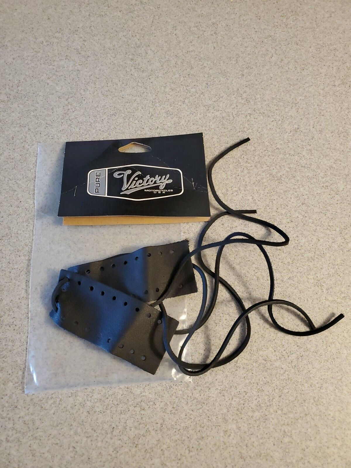 Victory Motorcycles Leather Lever Grips