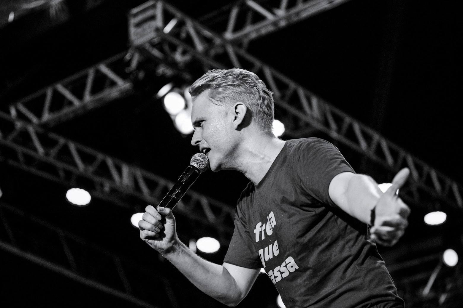 Carlos Filho no Carnaval do Recife, Praça do Arsenal   | Foto por Hannah Carvalho