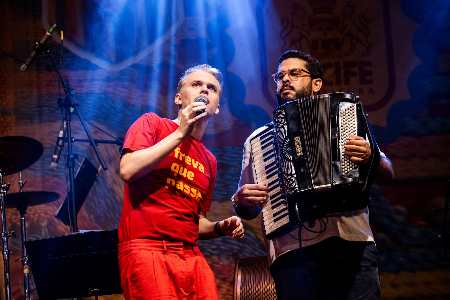 Carlos e Julinho, Praça do Arsenal   | Foto por Hannah Carvalho