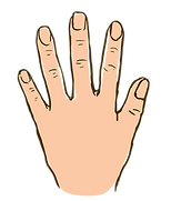 How to send clear picture of the back of your palm