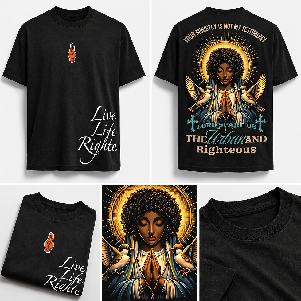 Urban Righteousness Lord Spare Us Tee