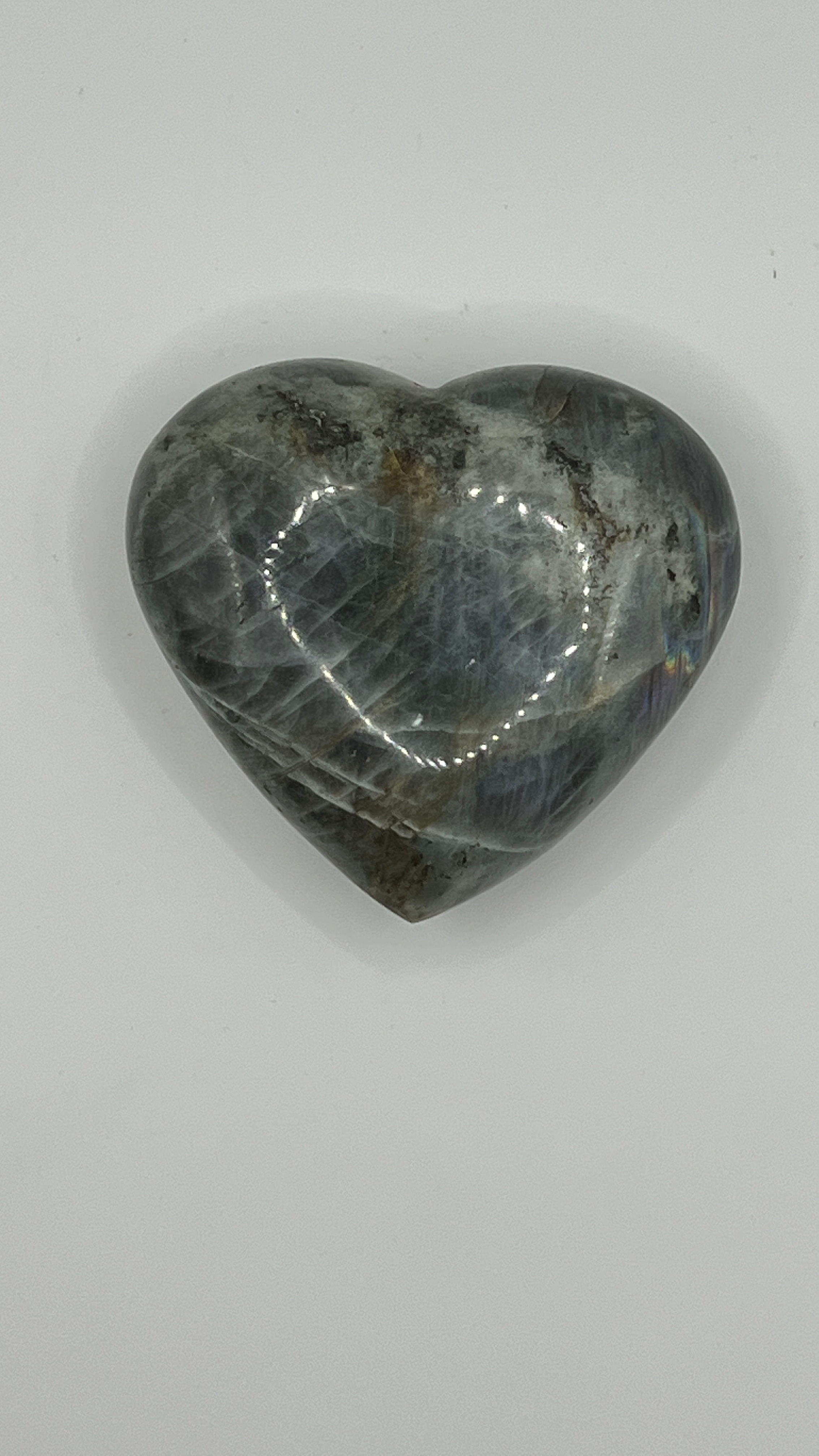 Labradorite Heart 