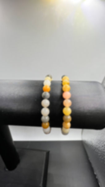 Multicolored Natural Jade Bracelets 