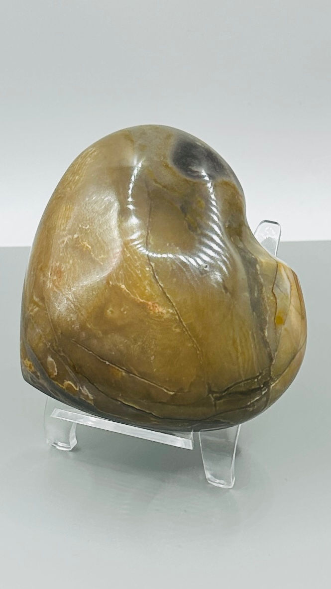 Miniature : Polychrome Jasper Hearts (each)