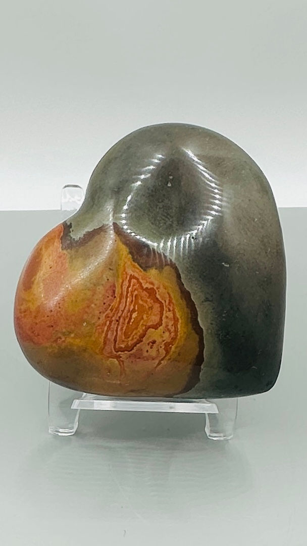 Miniatura: Polychrome Jasper Hearts (each)
