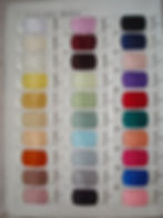 5 - Organza Plain dyed