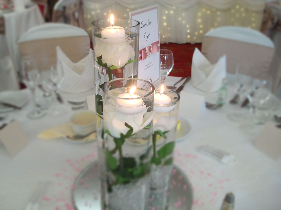 Cylinder style centrepiece