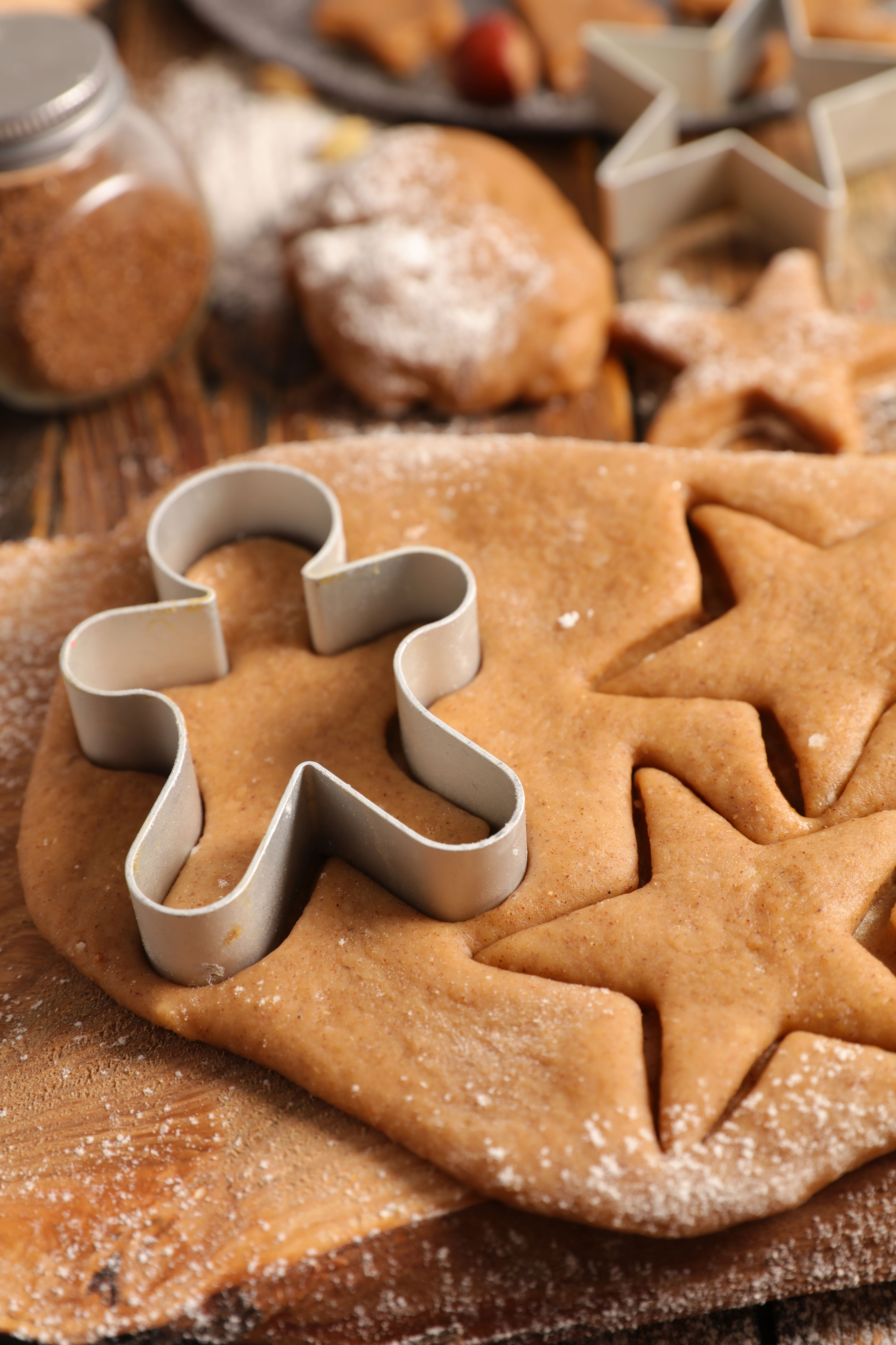 Homemade Gingerbread Cookie Dough
