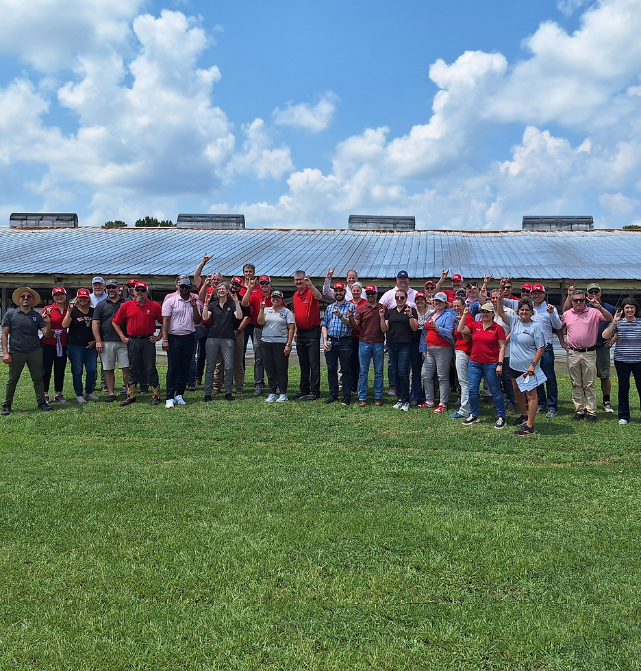 Team building at Hubb's Farm, Clinton, NC