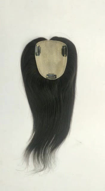 Thumbnail: Silk Base Human Hair Topper (Size 5x6)