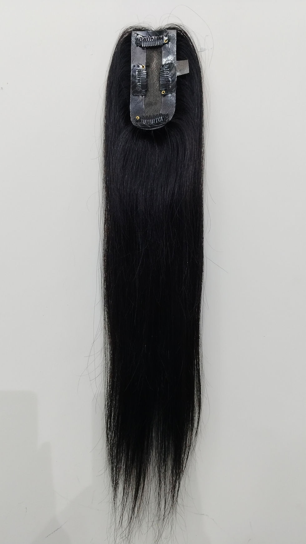 Thumbnail: 1.5"x4" Lace Base Topper (100% Human Hair)