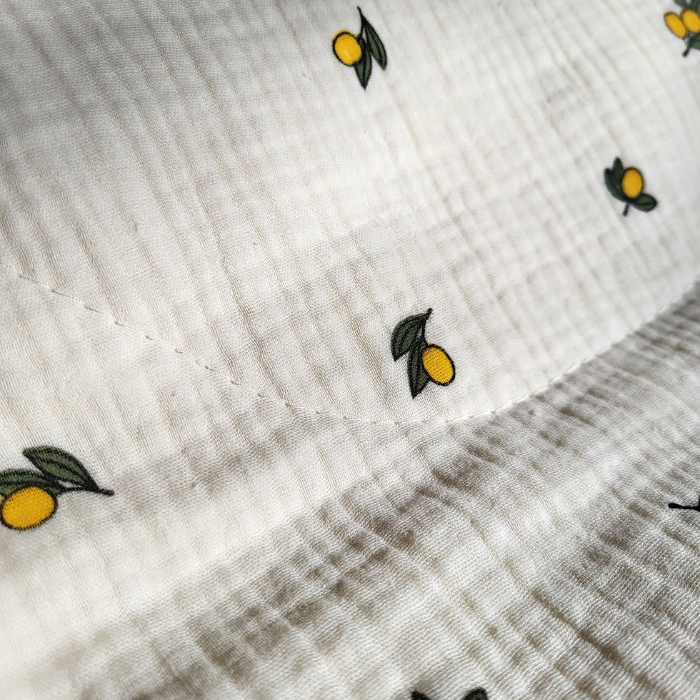 Thumbnail: Muslin cotton blanket and bunny comforter - Olive