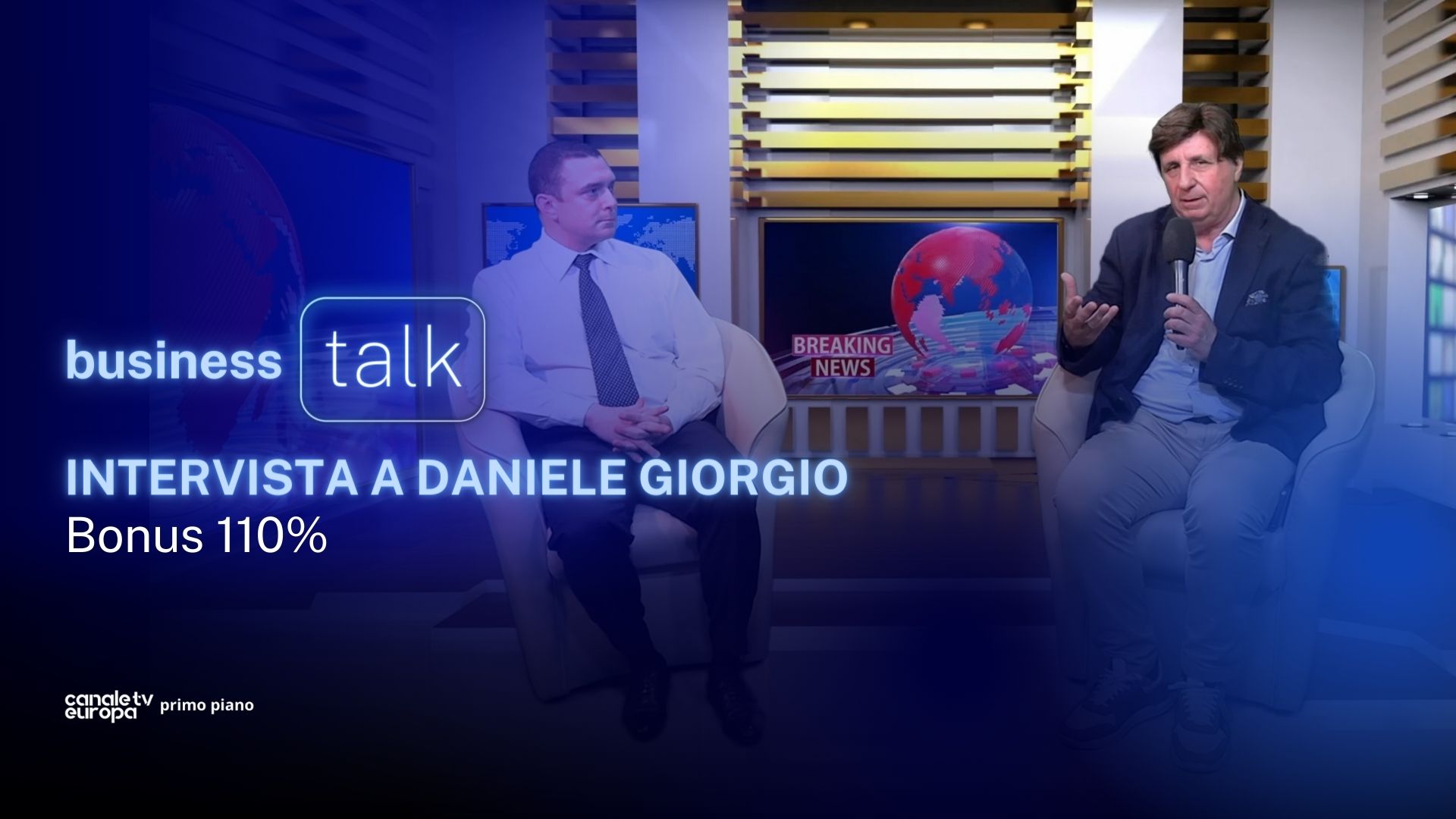 Business Talk: Bonus 110%: intervista al Dott. Daniele Giorgio