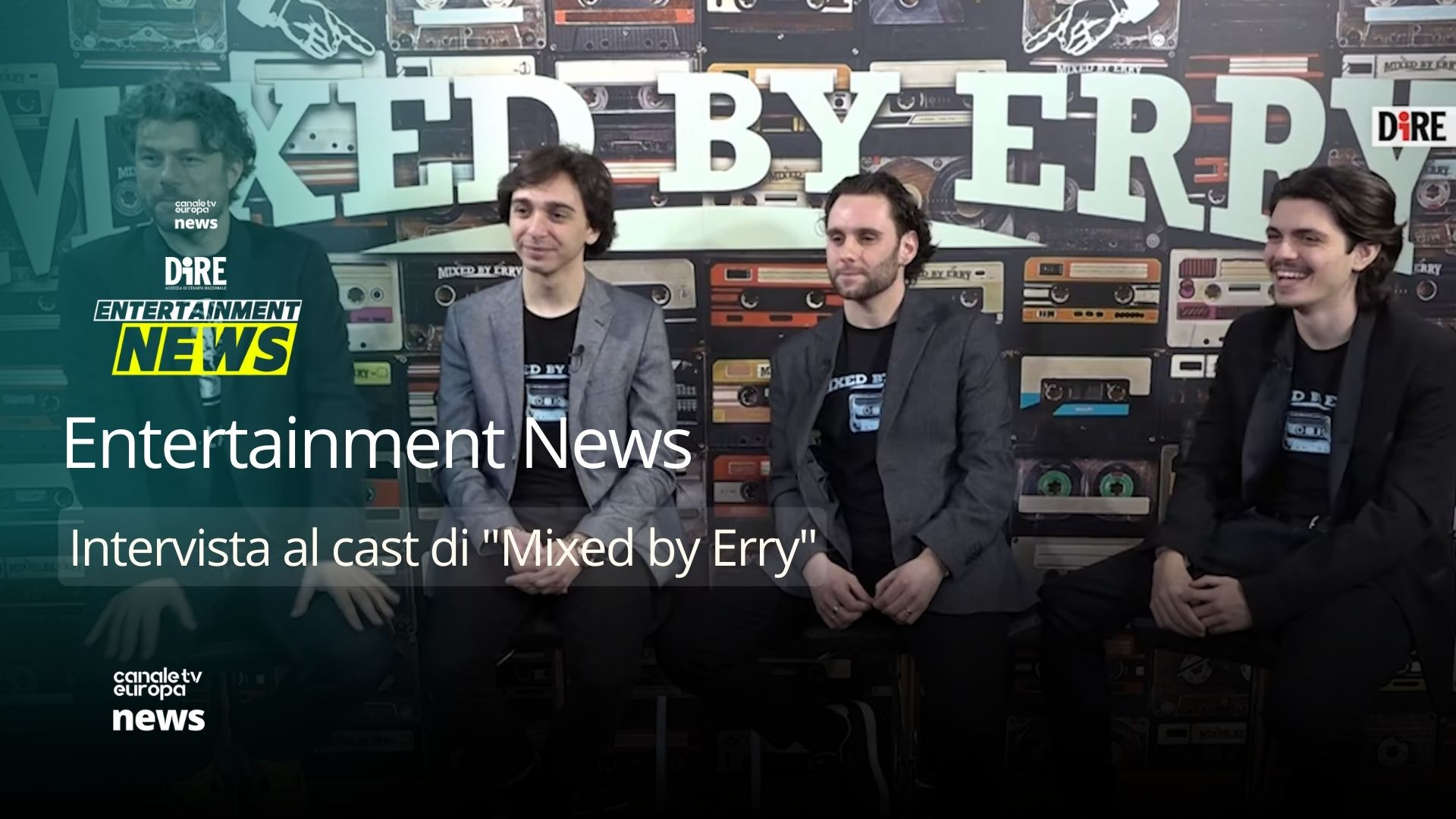 Intervista al cast del film "Mixed By Erry"